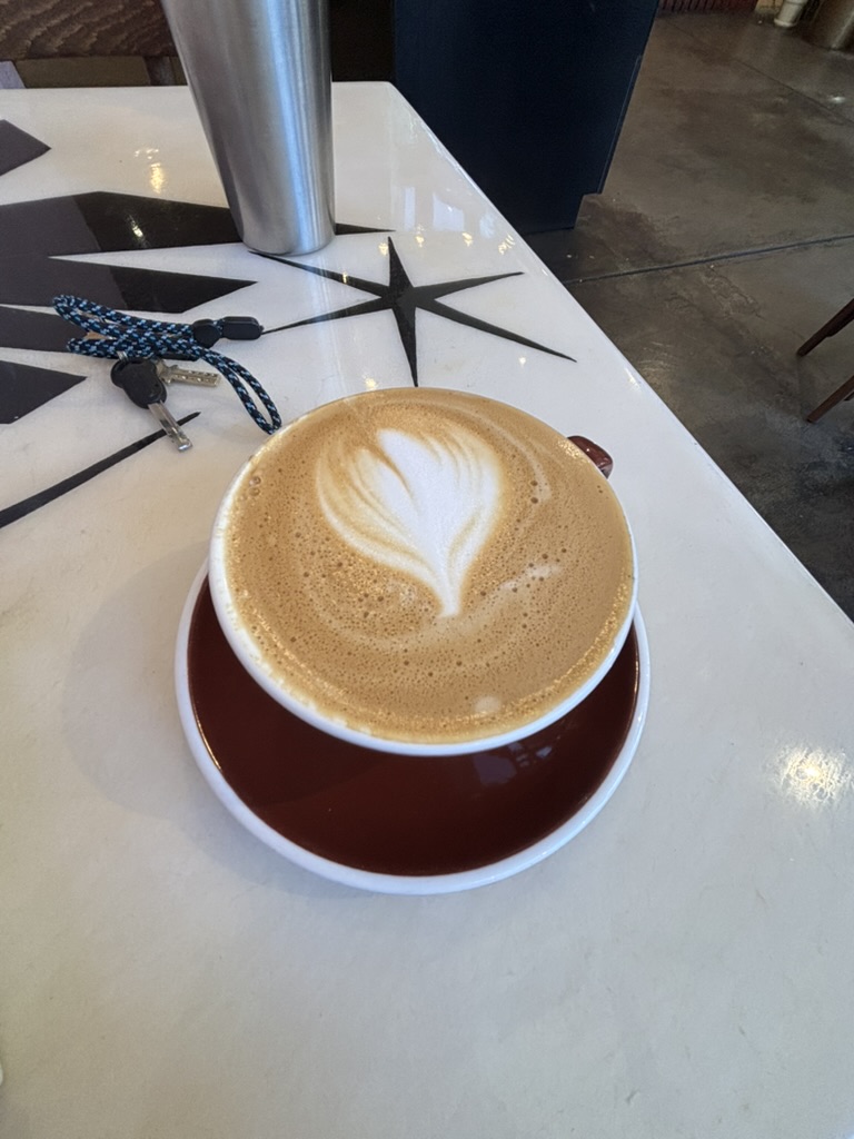 a photo of a cappuccino