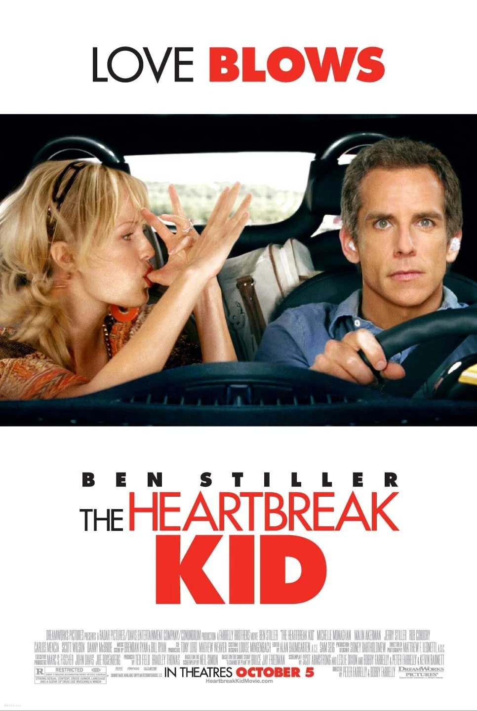 movie poster from 2007 heart break kid