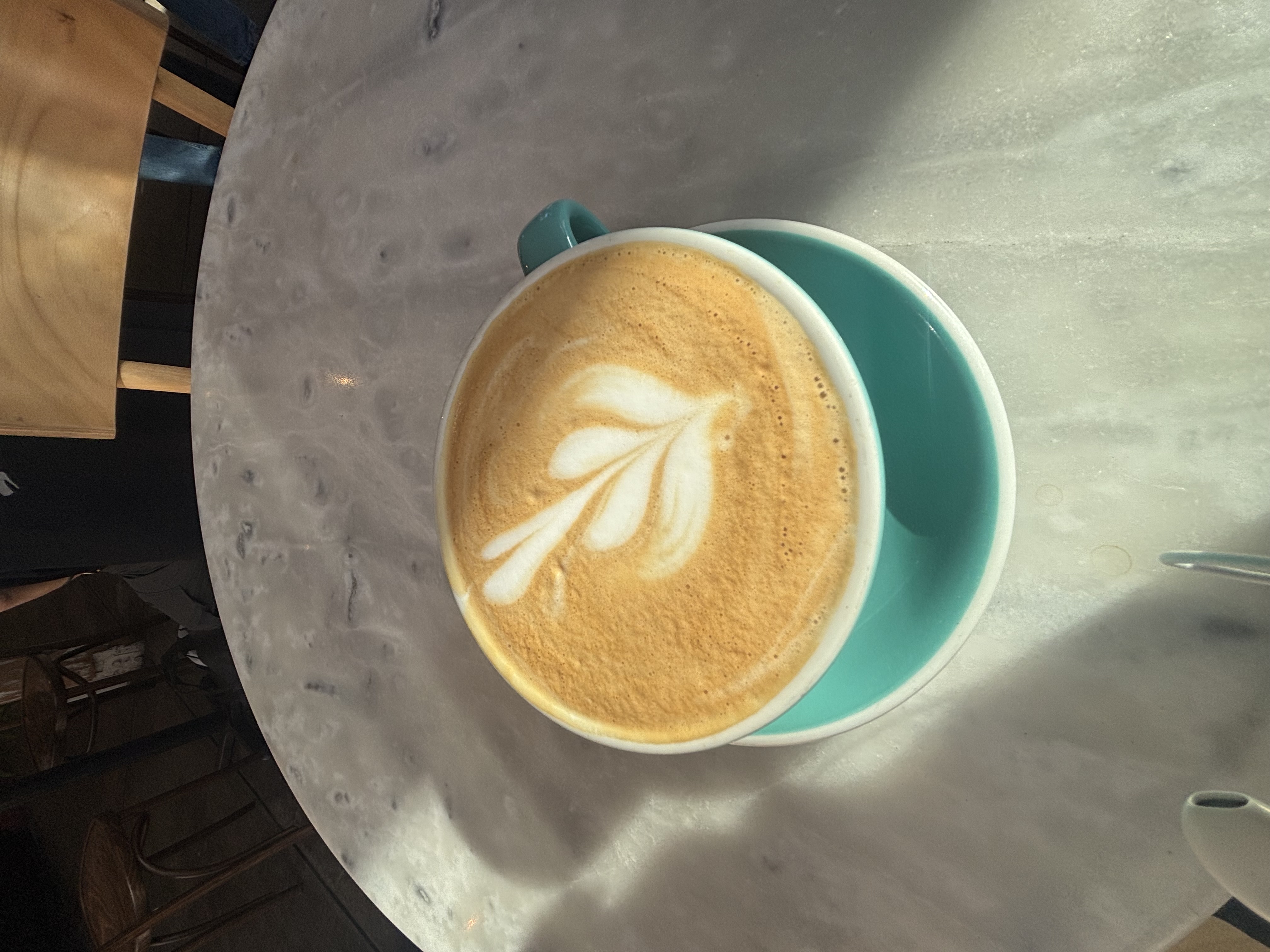 Mission Latte from my favorite coffee shop Temos.